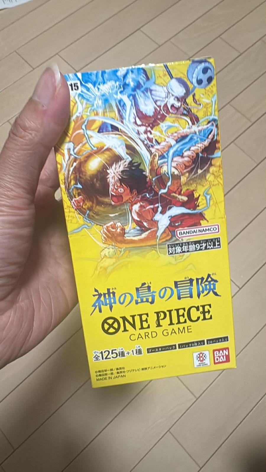 ONE PIECE Card Game 神の島の冒険 擴充包 原盒(24包)
