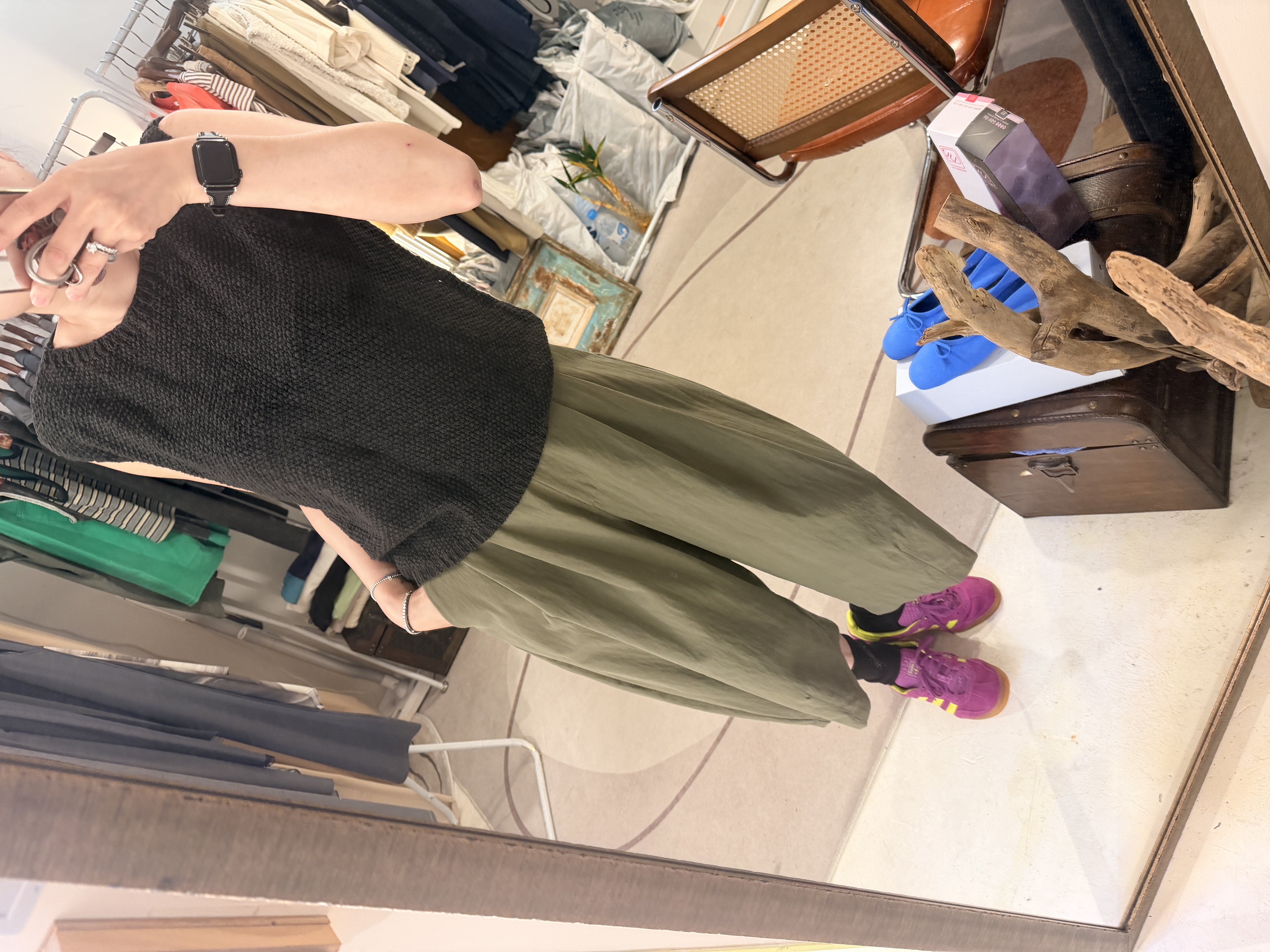 Lantern shaped pants