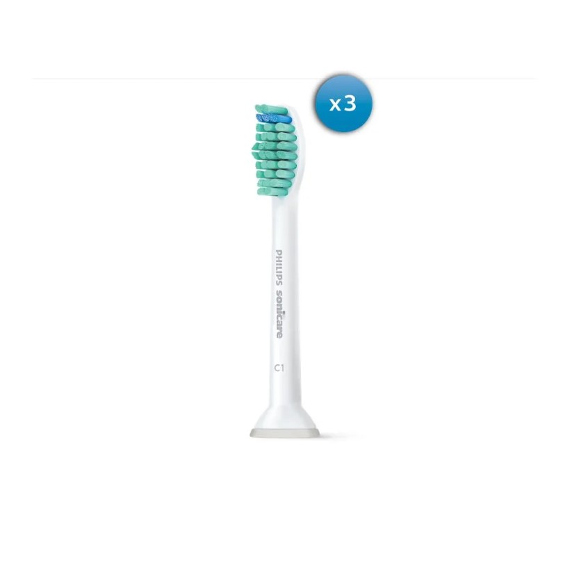 香港行貨 Philips 飛利浦 Sonicare C1 Proresults 標準型聲波牙刷刷頭 (3支裝) HX6013/63