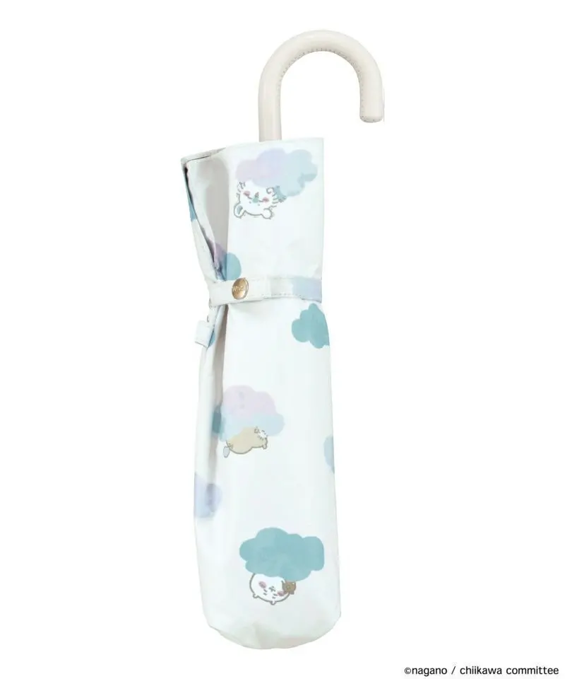 現貨🌸日本直送 | Wpc. Chiikawa吉伊卡哇縮骨遮雨傘/100%完全遮光摺疊傘/晴雨兼用雨具[50cm]UPF50+