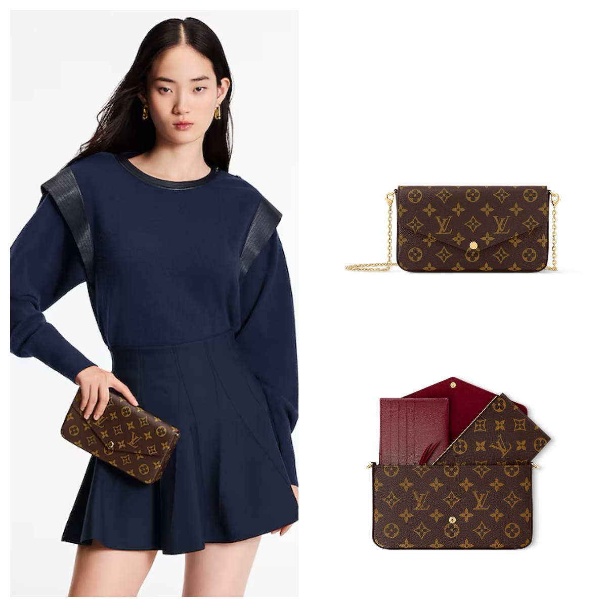 LV Félicie Pochette 手袋