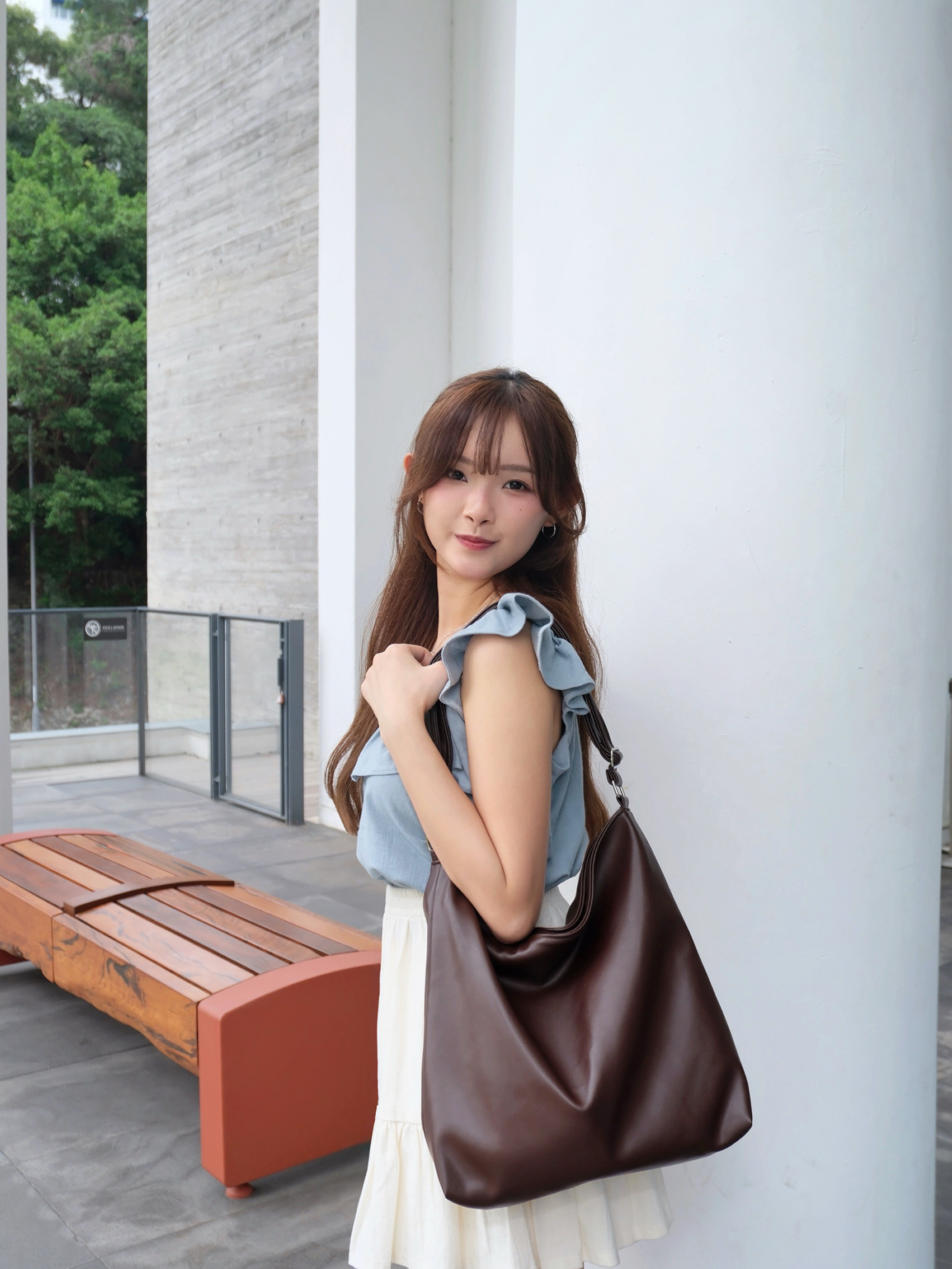 ♡︎TH - 自家仿皮Hobo bag L