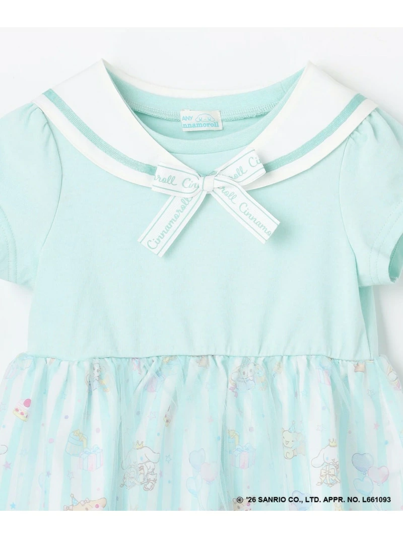 🆕【⭐訂購⭐】 🇯🇵日本直送 🌀#Cinnamoroll x ANY KIDS 2way 水手領連身裙［2款選］🌀[ELCA-0088]