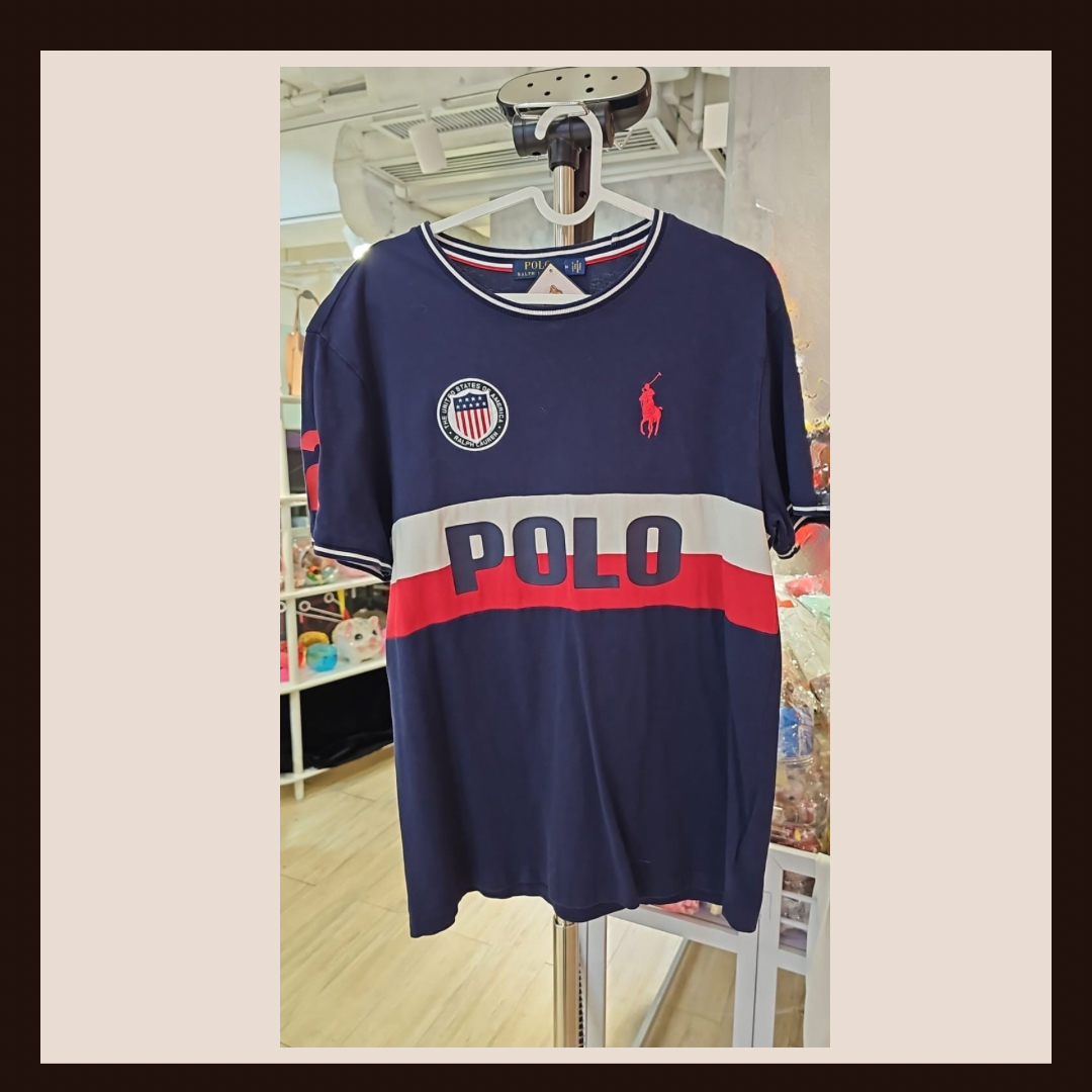 🇺🇸 經典美式風！Polo Ralph Lauren USA 限量運動 T-shirt