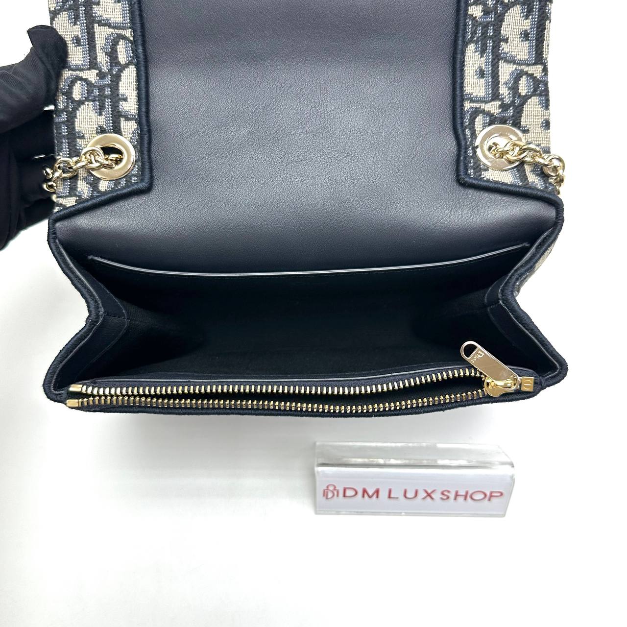 Dior Oblique Promenade Mini Bag GHW