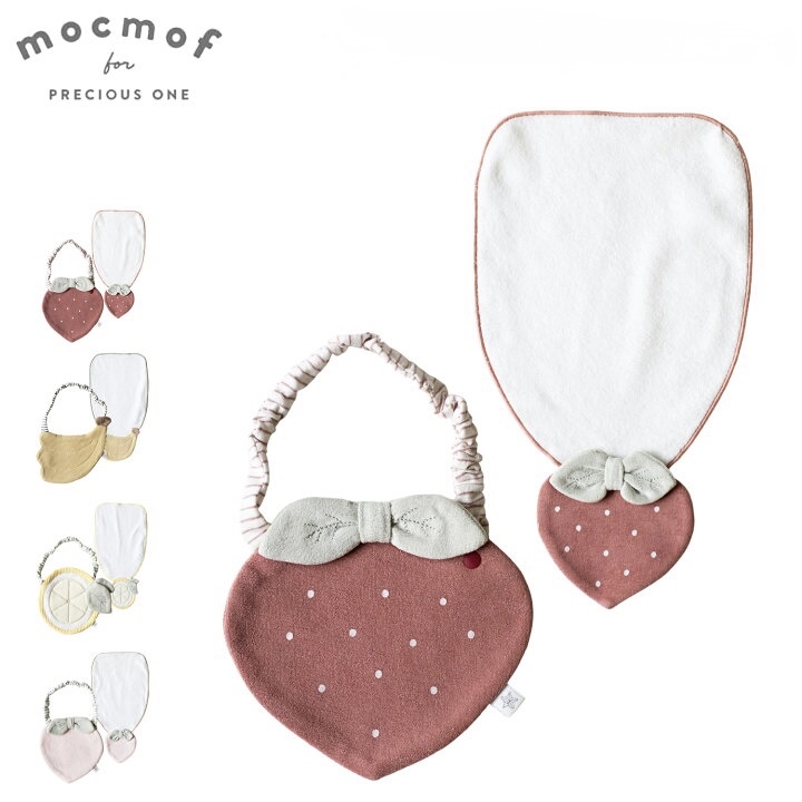 🇯🇵預訂 日本直送🇯🇵Mocmof四色水果系列口水巾汗巾套裝