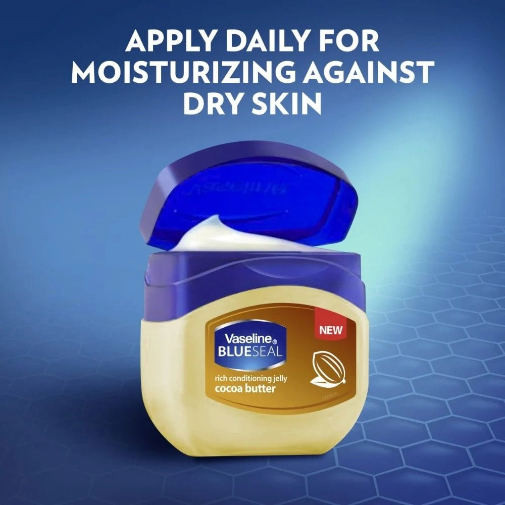 Vaseline Blue Seal Petroleum Jelly 50g/100g  - Cocoa Butter