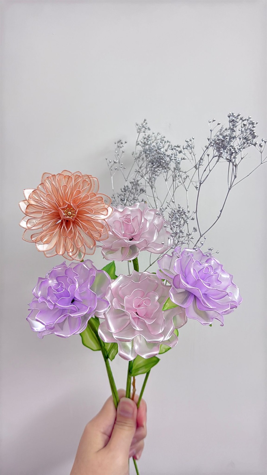 精美手工樹脂花束：永恆之美，綻放您的空間