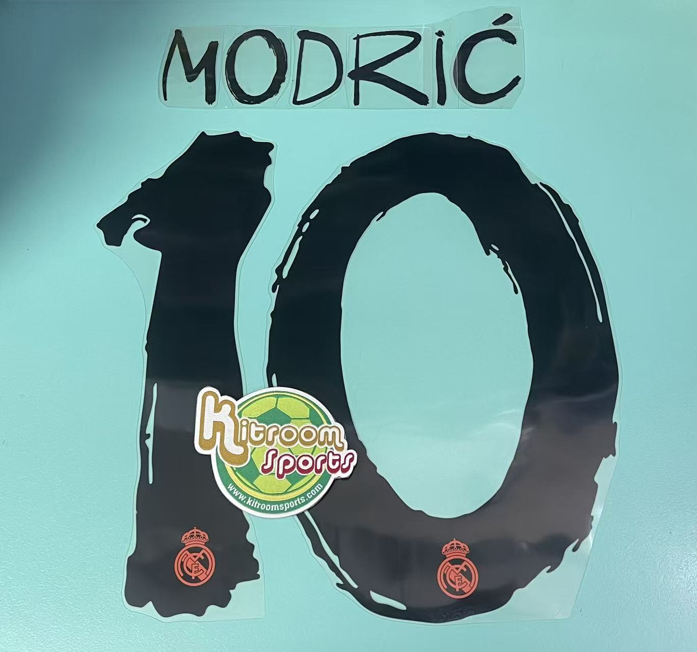 2023-24 Real Madrid Y3 Orange Nameset #10 MODRIC