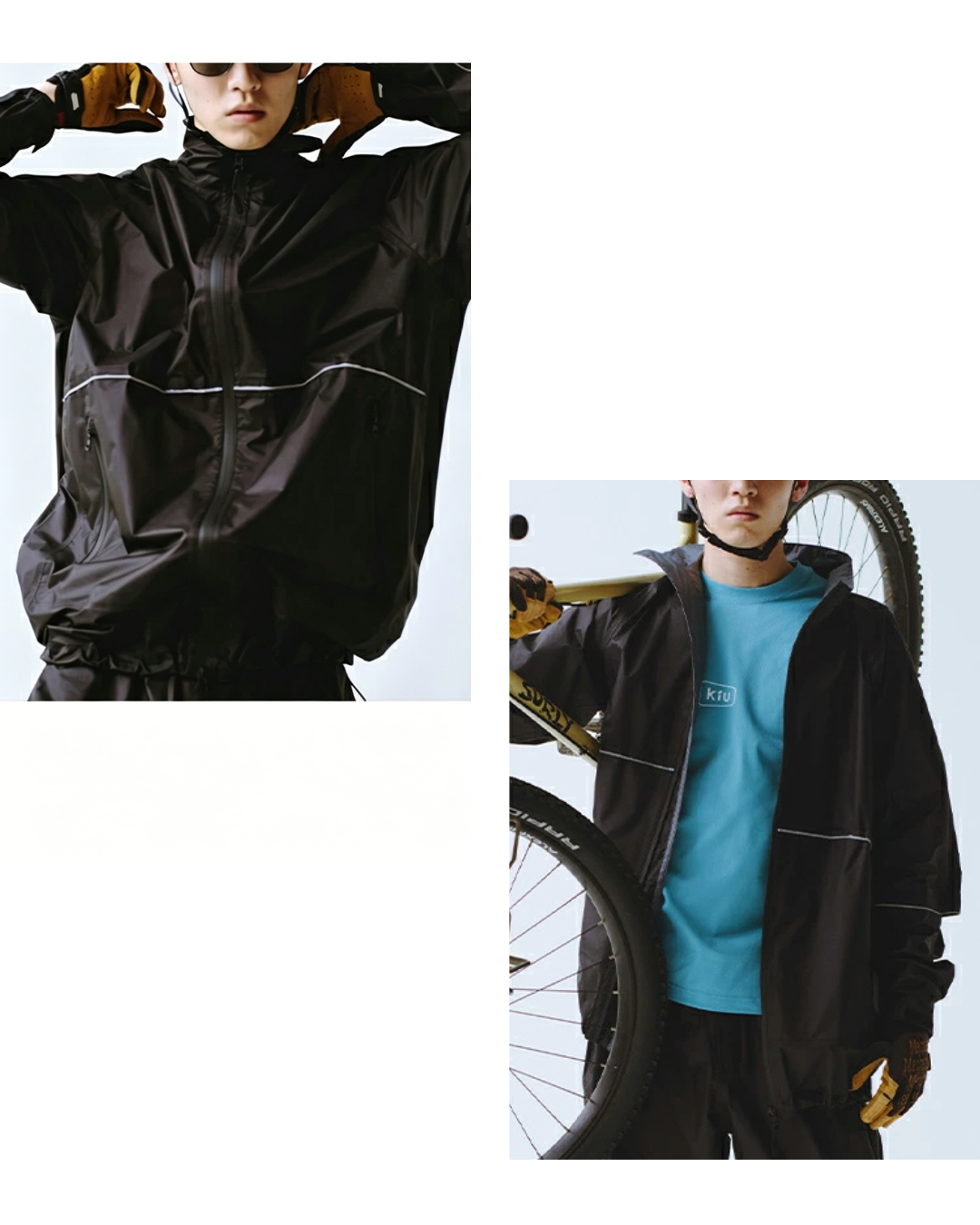 日本代購【 2026新商品 日本直送 kiU 雨天單車高規格雨褸 High‑Spec Cycling Rain Jacket 】