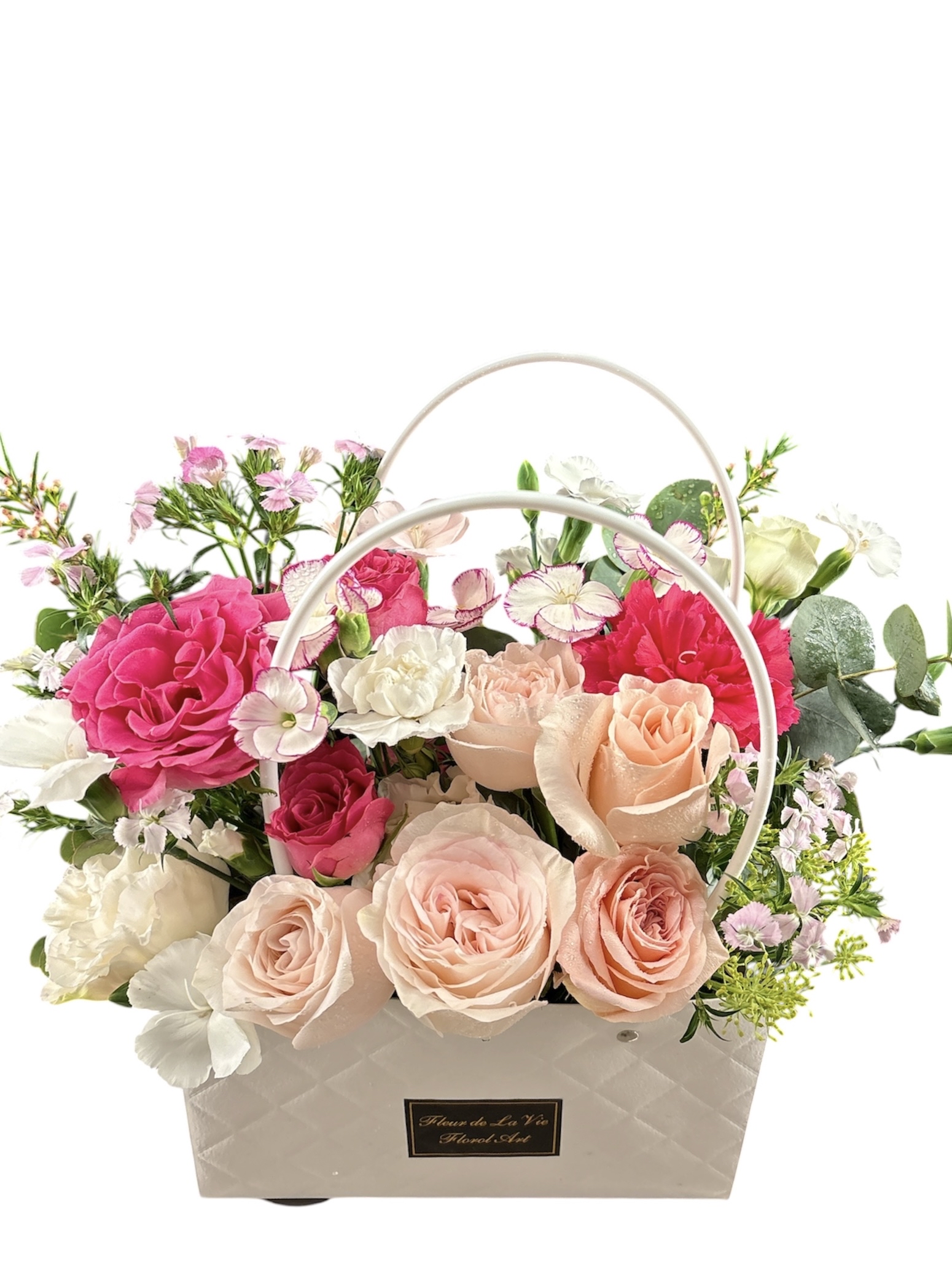 鮮花手提籃· 母親節限定款（原價$850）Flower Basket - Mother's Day Limited Edition（original price$850)