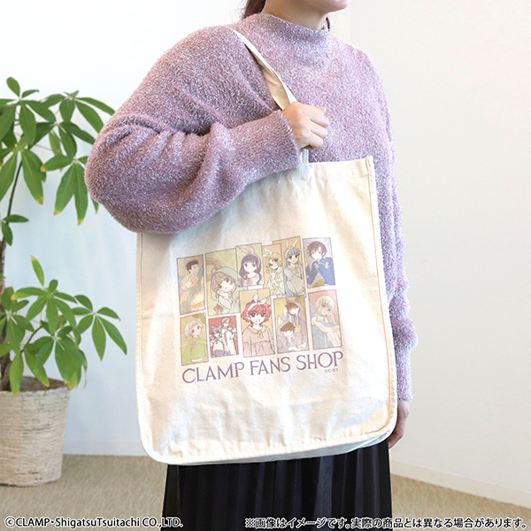 《Pre-Order》Tote Bag｜CLAMP FANS SHOP Grand Opening 記念商品 (26C41-P）