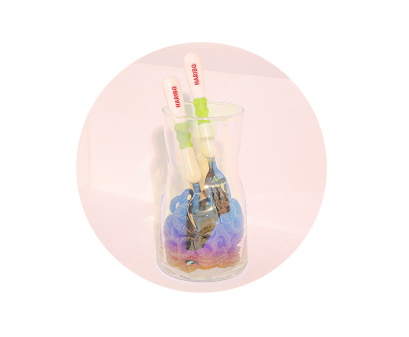 【預訂】韓國直送 Haribo 小熊軟糖 餐具3件套