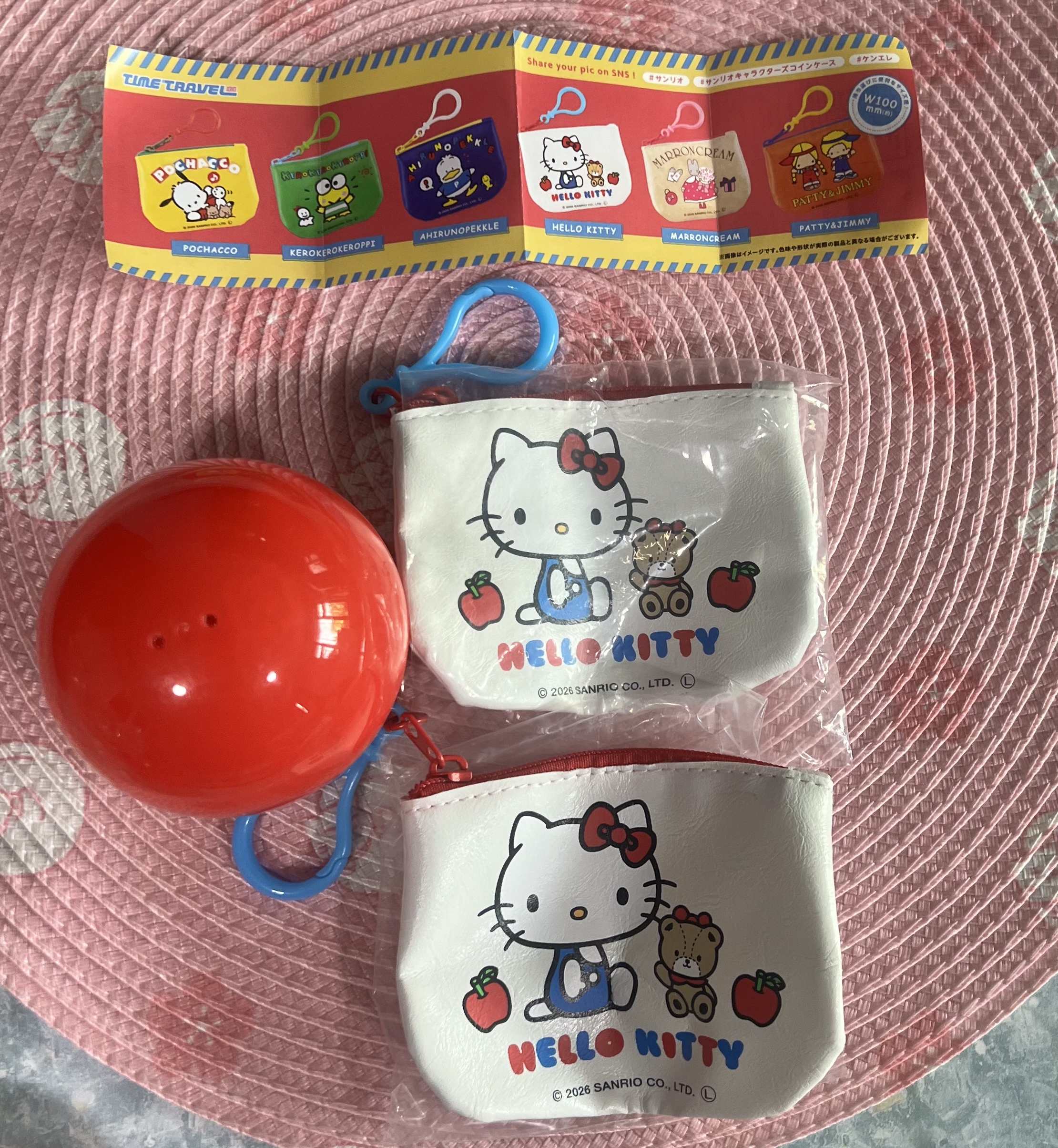 💟現貨💟🇯🇵日本扭蛋-SANRIO 散紙包HELLO KITTY 確認款
