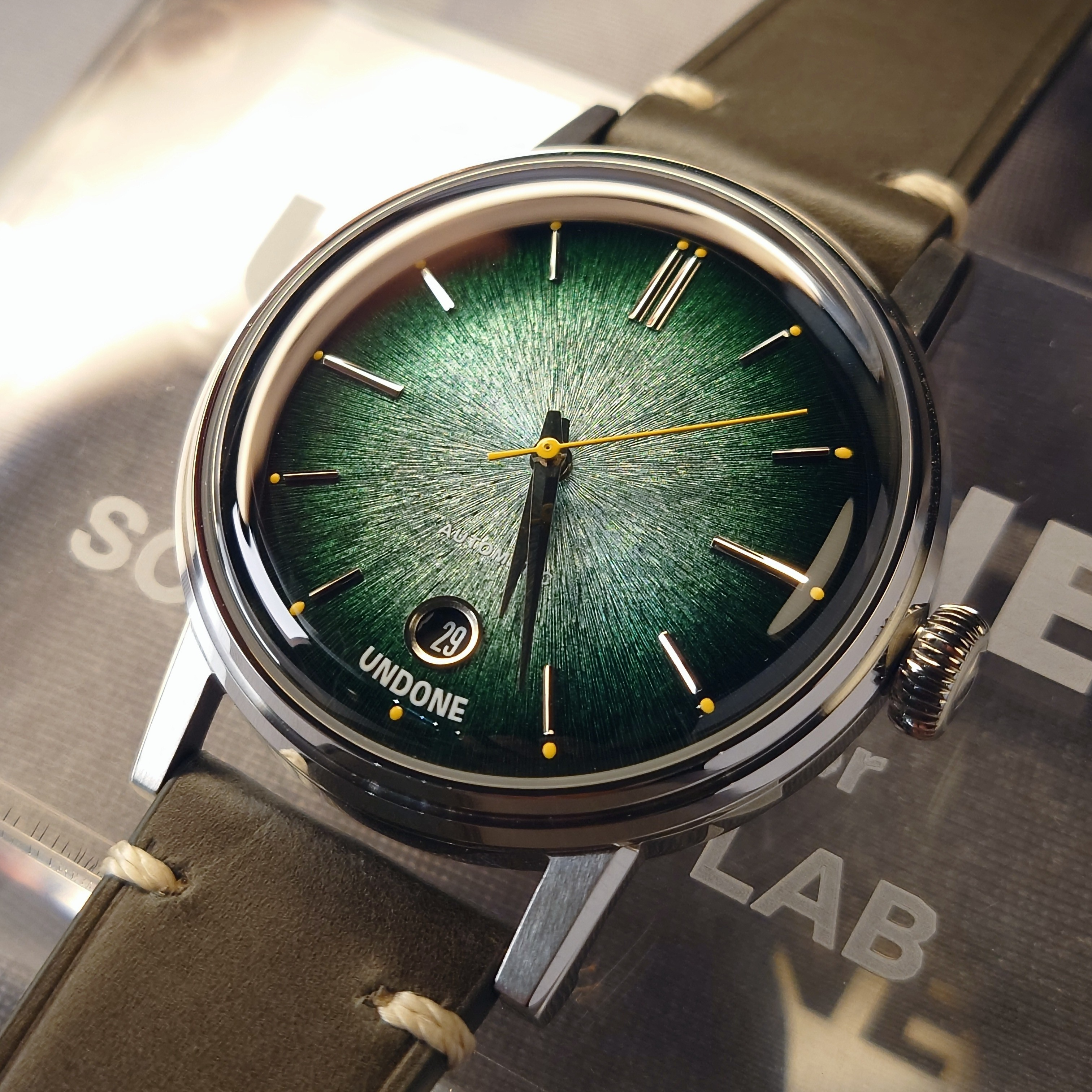 Undone 琺瑯面 Enamel Verde Automatic - URB-RTO-GRN