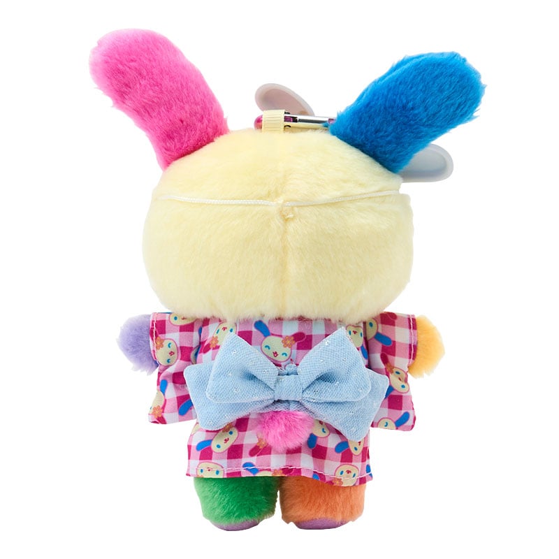 現貨｜Sanrio Usahana 彩耳兔 夏日祭典系列 日版 吊飾 毛公仔 連心形扣 (04196-3)