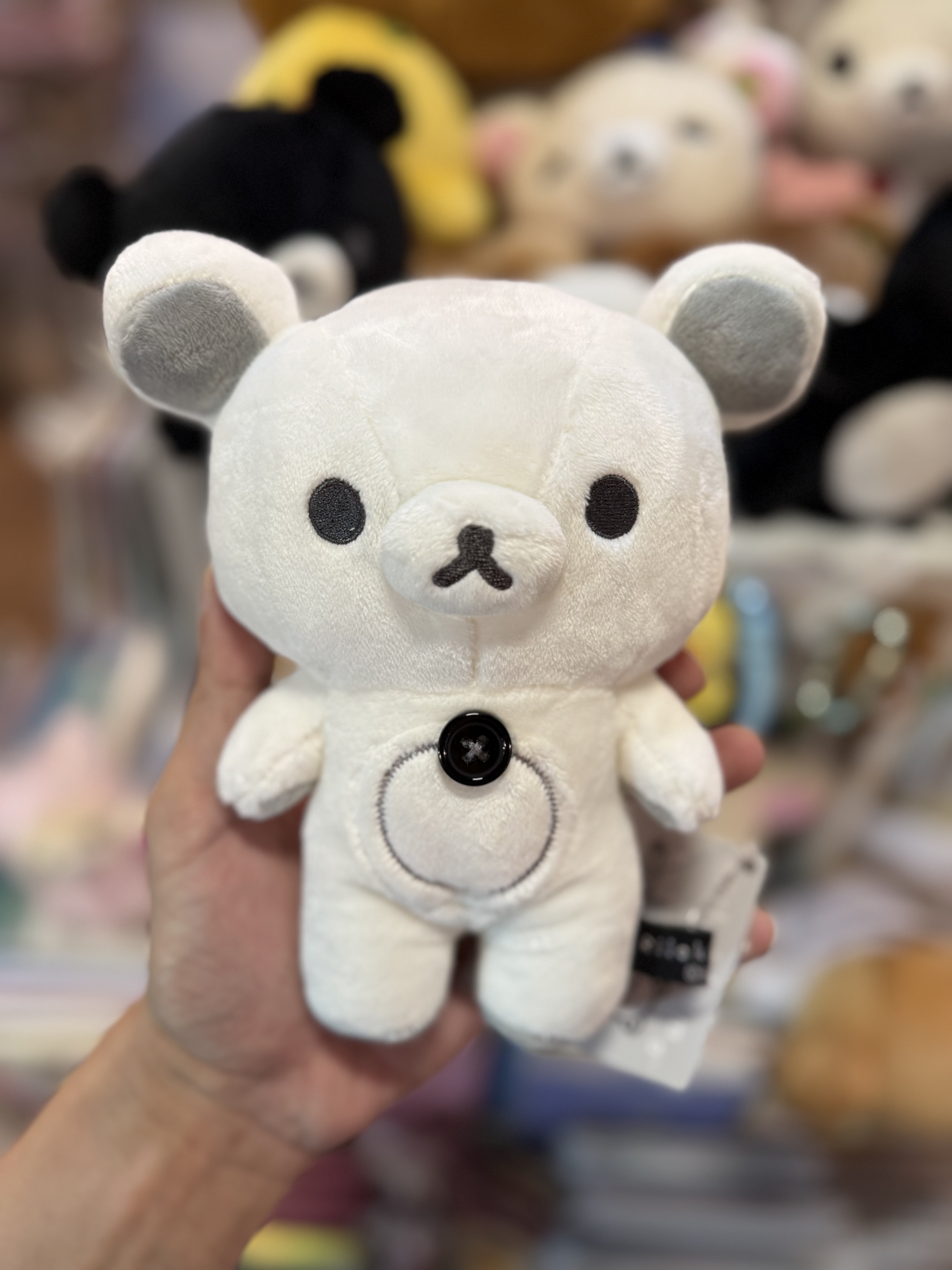 《現貨》全新Rilakkuma黑白造型公仔