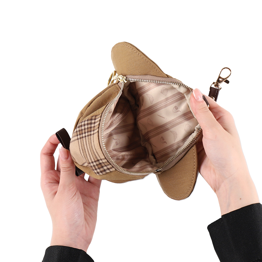 [訂購] 多啦A夢偵探帽小掛袋 Pouch (福爾摩斯系列)