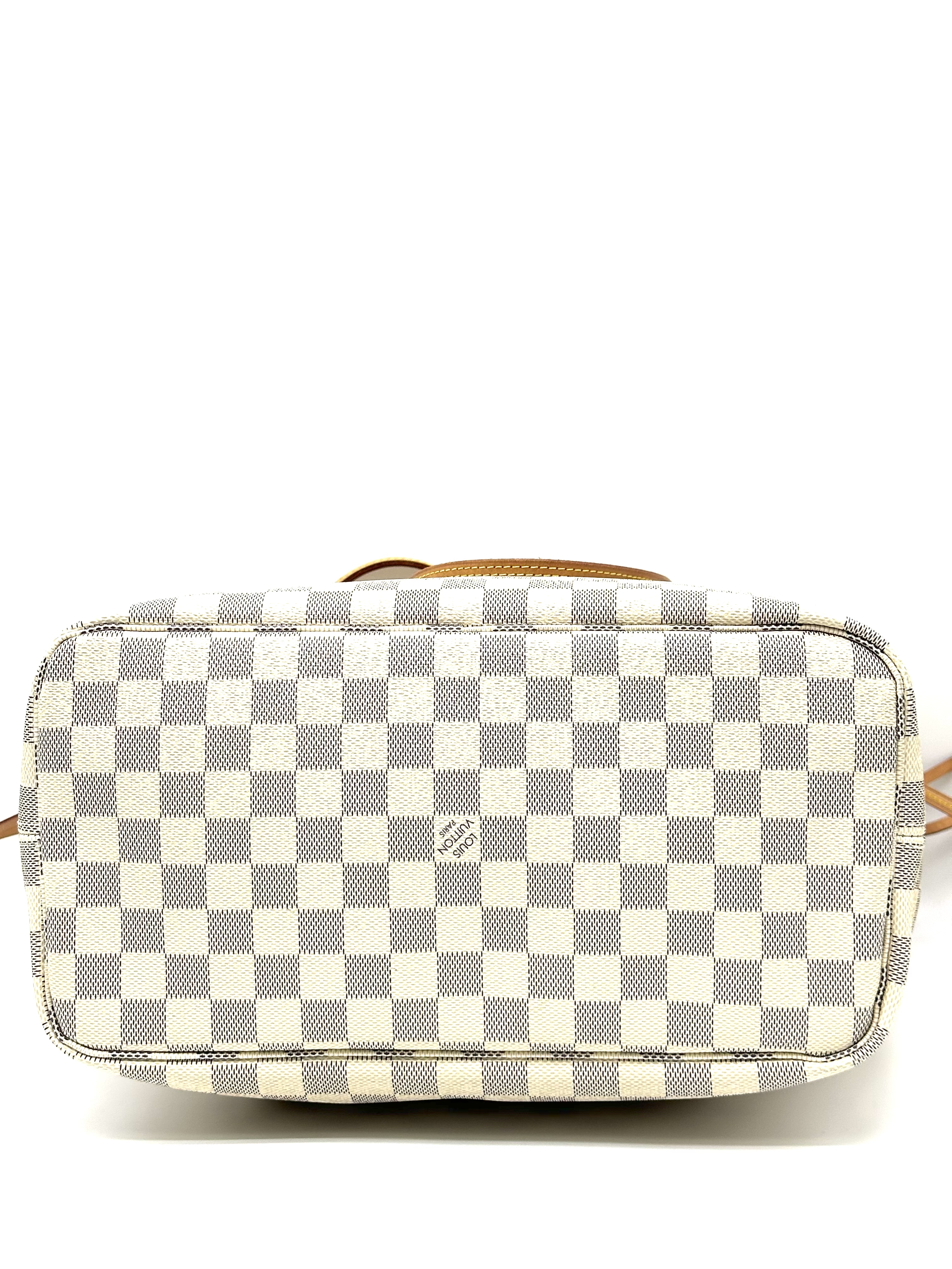 Pre-Owned Louis Vuitton Damier Azur Neverfull PM tote bag / Product Code: 26040901