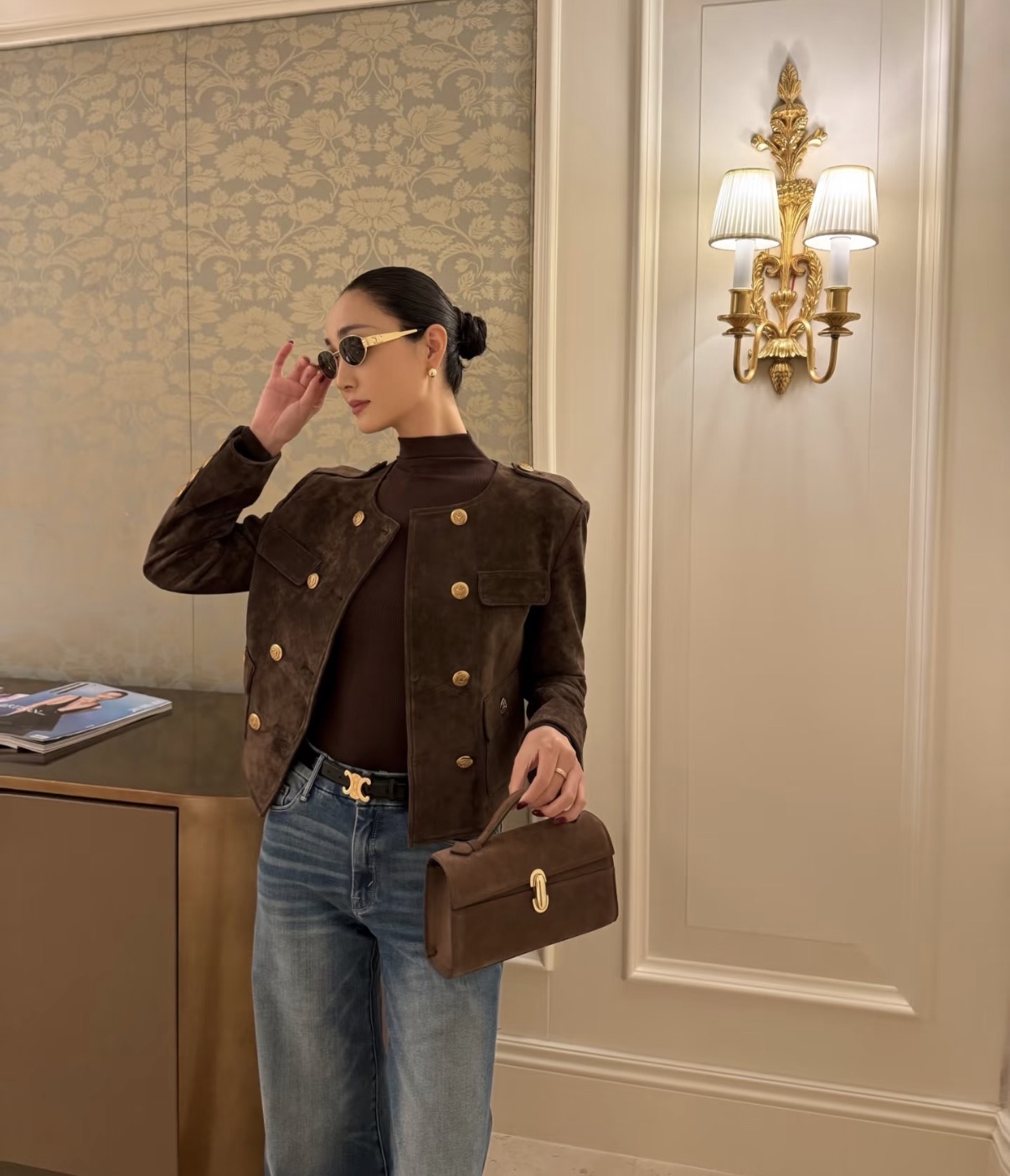 精選優惠✨訂貨📮Celine 老花 2.5cm belt Size 75/80/85/90/95