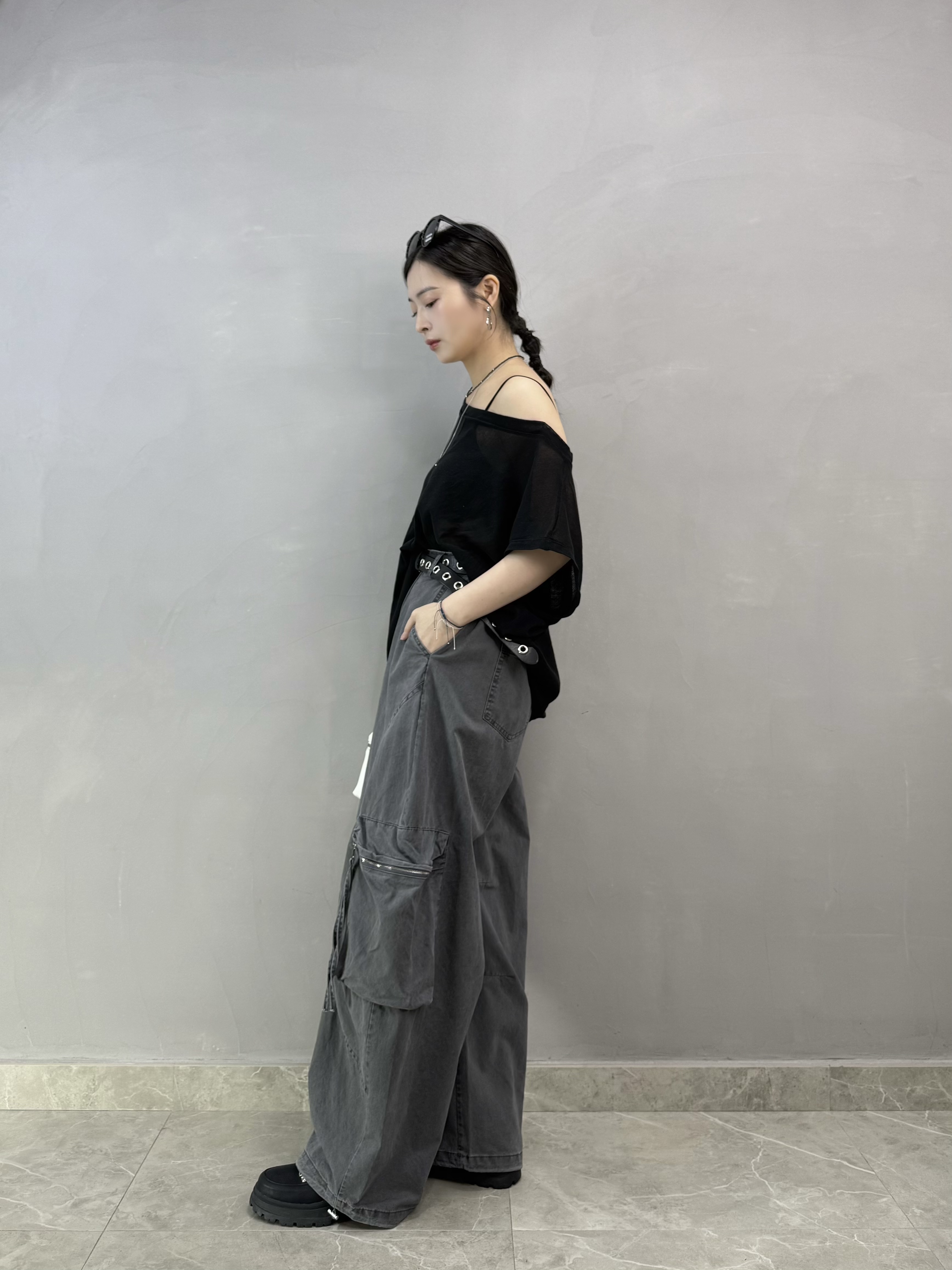 S71 設計感網tee