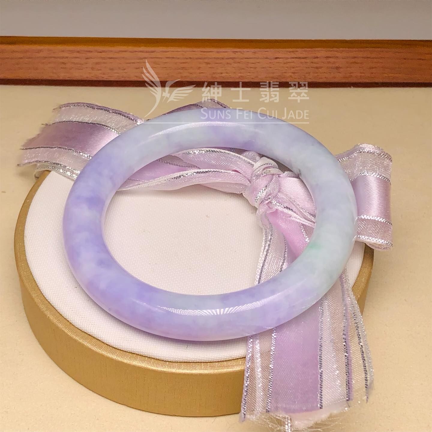 木那藍紫春彩圓鐲57.3mm