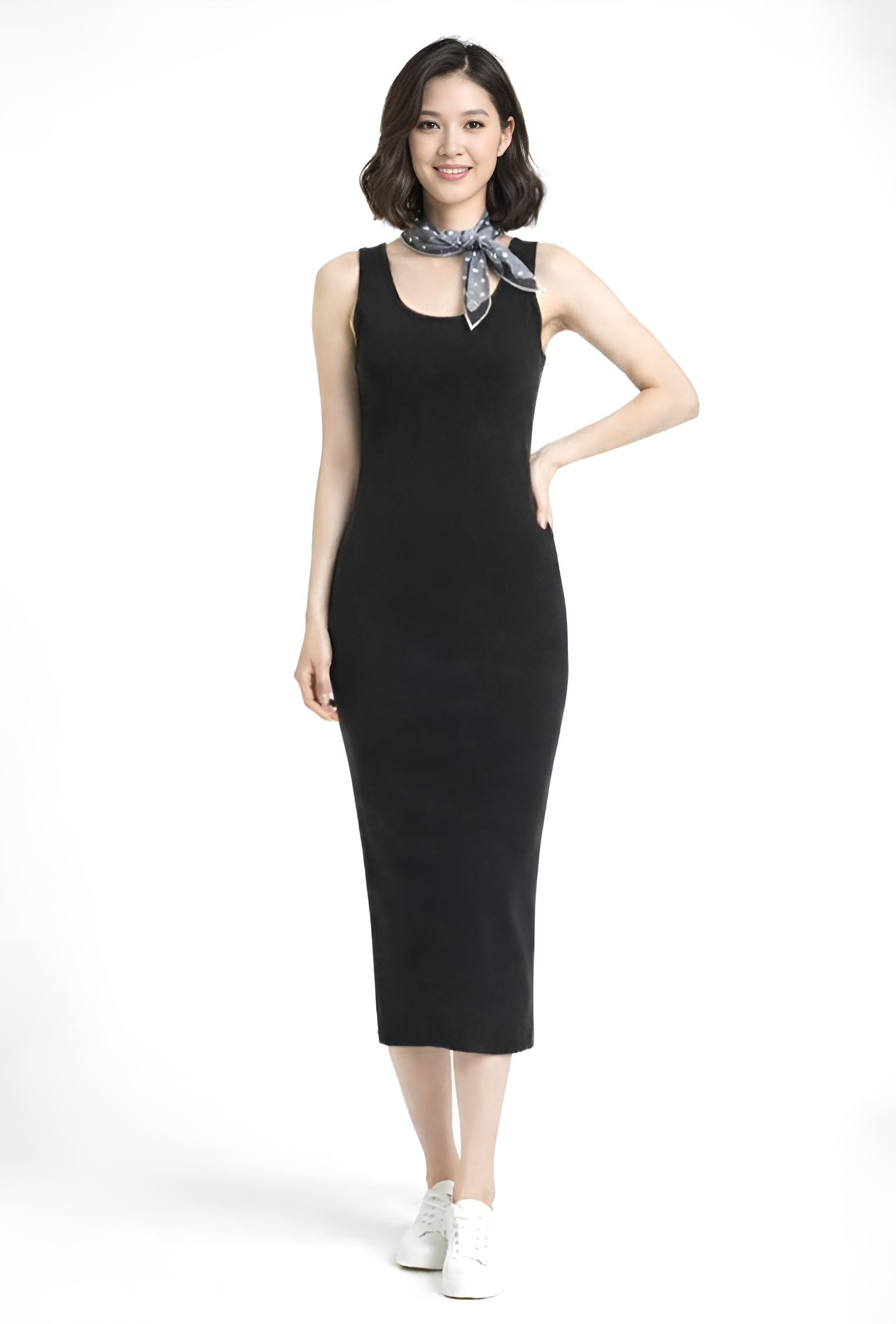 SIGNATURE Long Midi Dress