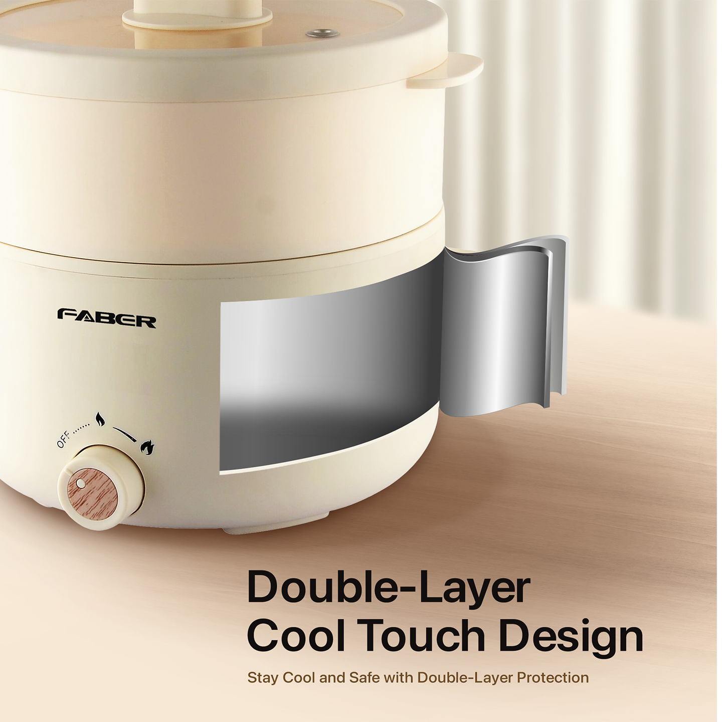 Faber 2.0L Pine-S Multi Cooker FMC 1508WH