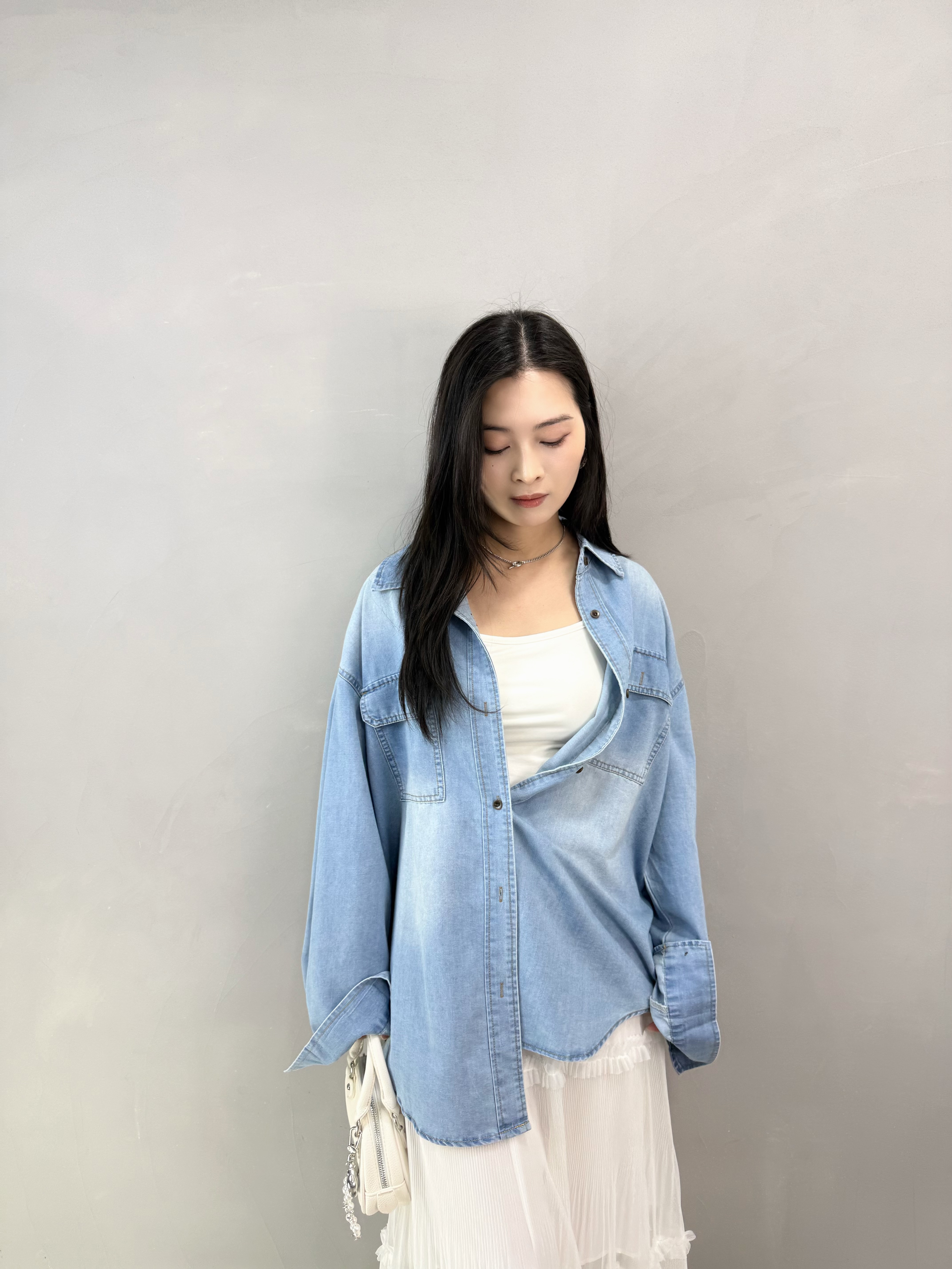 I69 洗水輕身牛仔恤衫