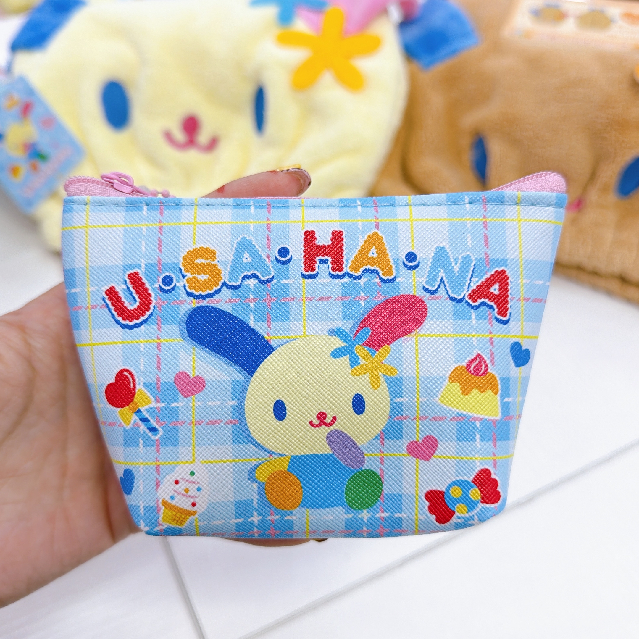 日本直送Sanrio usahana 新款化妝袋文具產品