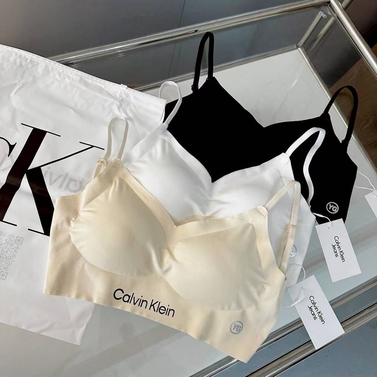 2件$80,CK 原單美背內衣