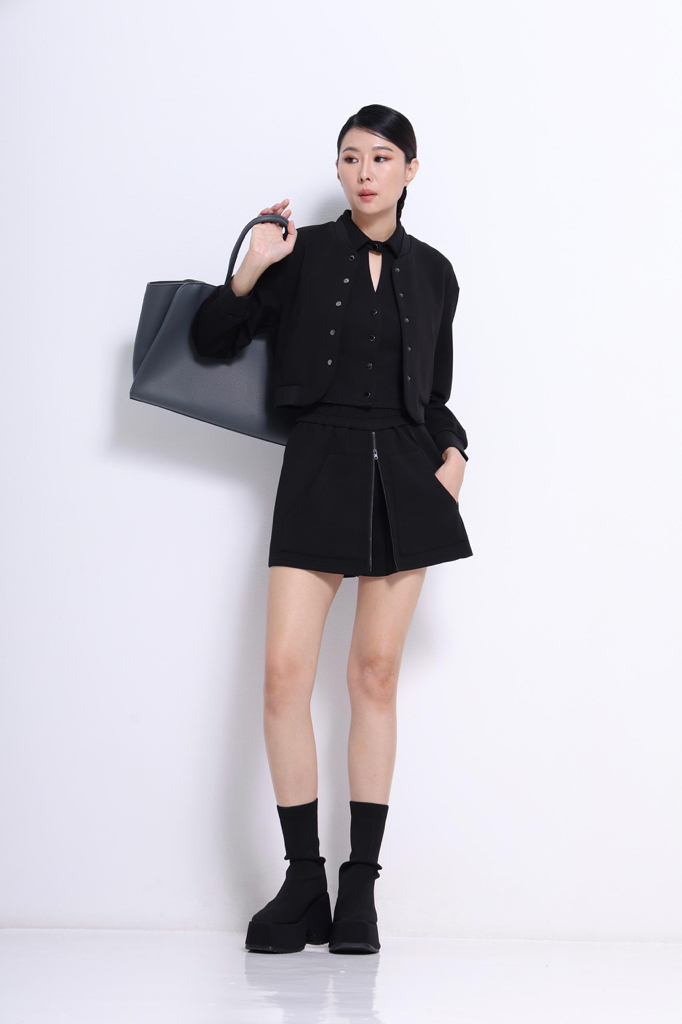 CB2697 Sculpt Cropped Jacket