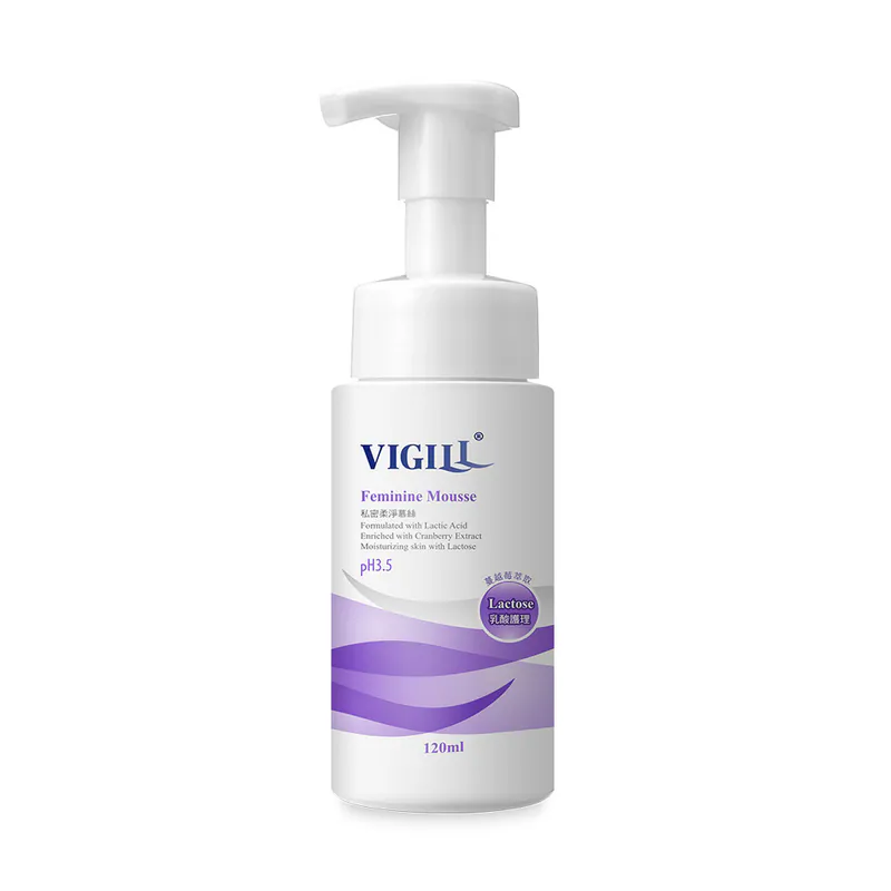 VIGILL 私密柔淨慕絲(加強乳酸) 120ml (最佳使用日期:2028年1月21日)