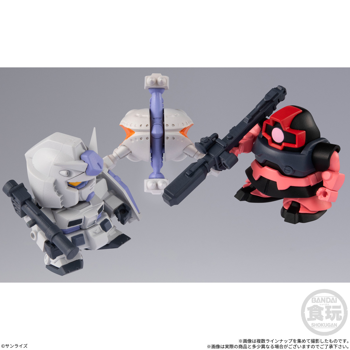 (預訂訂金 $100) (總價 $205) Bandai 機動戰士高達 組裝套件 連餅乾 食玩 第二彈 (原盒10包) (行版) Mobile Suit Gundam Biscuit Vol.2