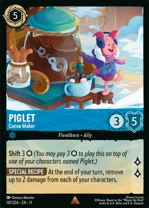 147/204 Piglet - Cocoa Maker R