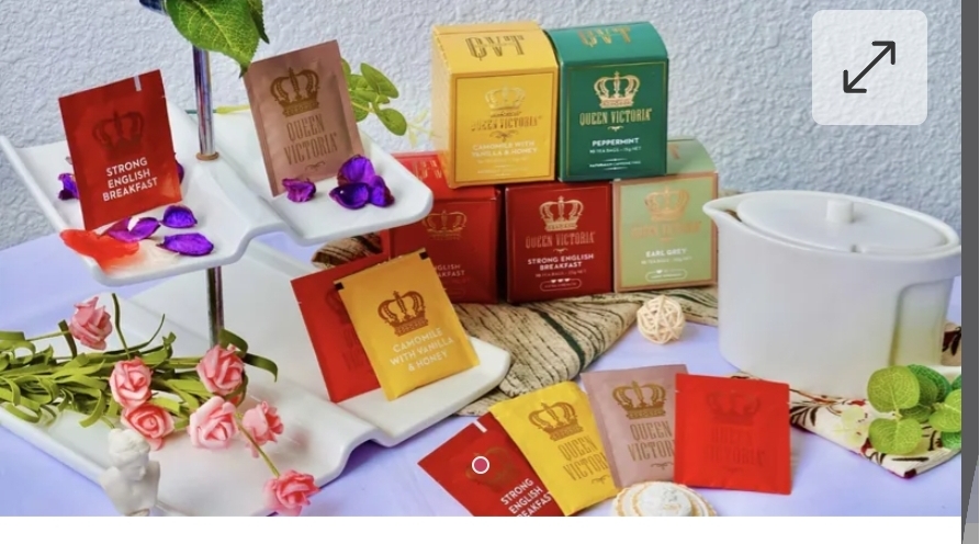 $69盒.2盒或以上:$59盒.Queen Victoria 維多利亞女王茶包系列 100入