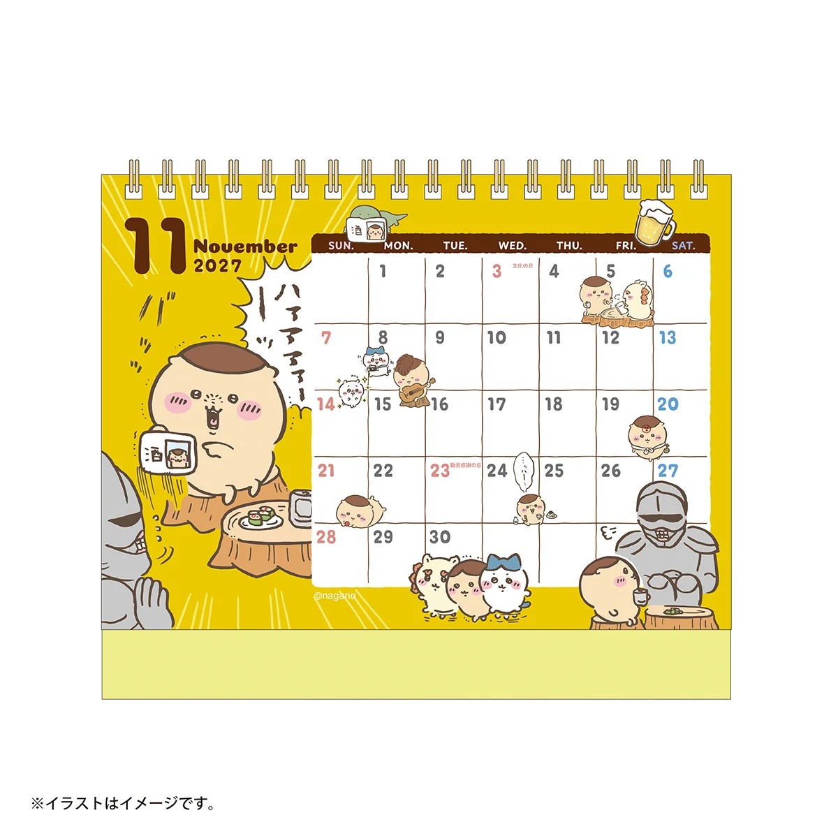 🌸 【預訂】2027 Calendar - Chiikawa 9/10 新品