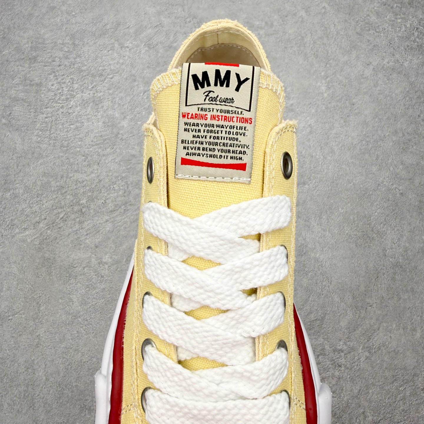 Maison Mihara Yasuhiro MMY "Peterson" OG Sole Canvas Low-top Sneaker
