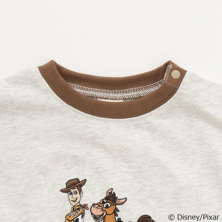 🇯🇵預訂 日本直送🇯🇵Petit Main x Toy Story系列六色人物刺繡貼花短袖T恤