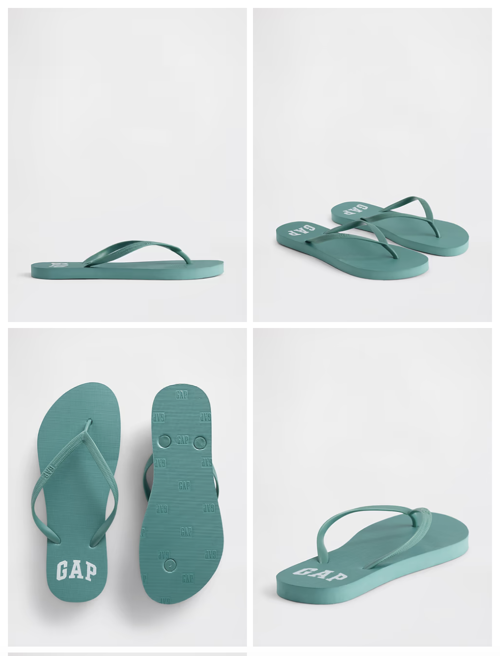 【落雨/去沙灘必備】Gap Logo Flip Flops 女裝人字拖鞋 - 輕量防滑、防水
