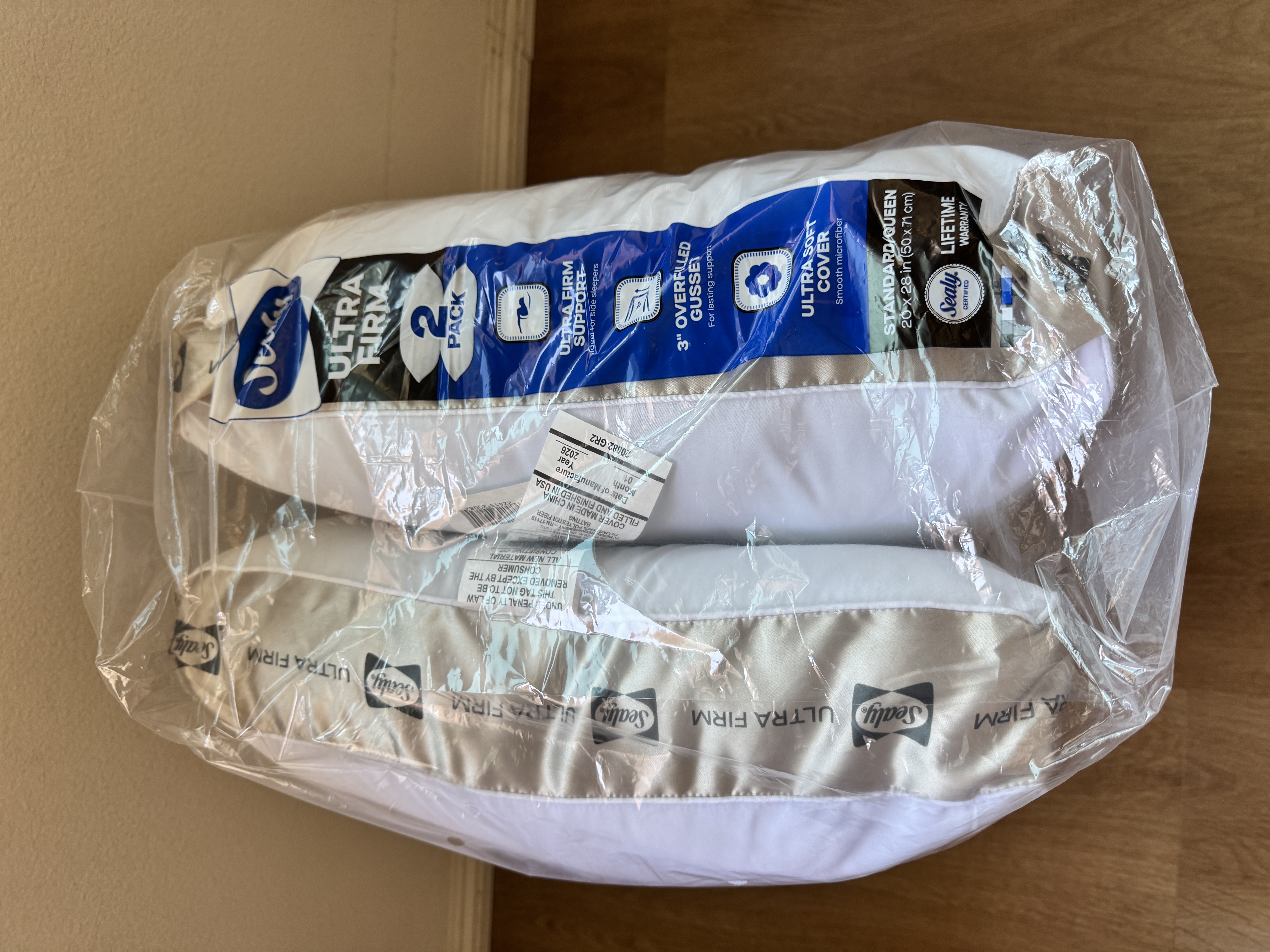 Sealy Pillows (香港現貨)