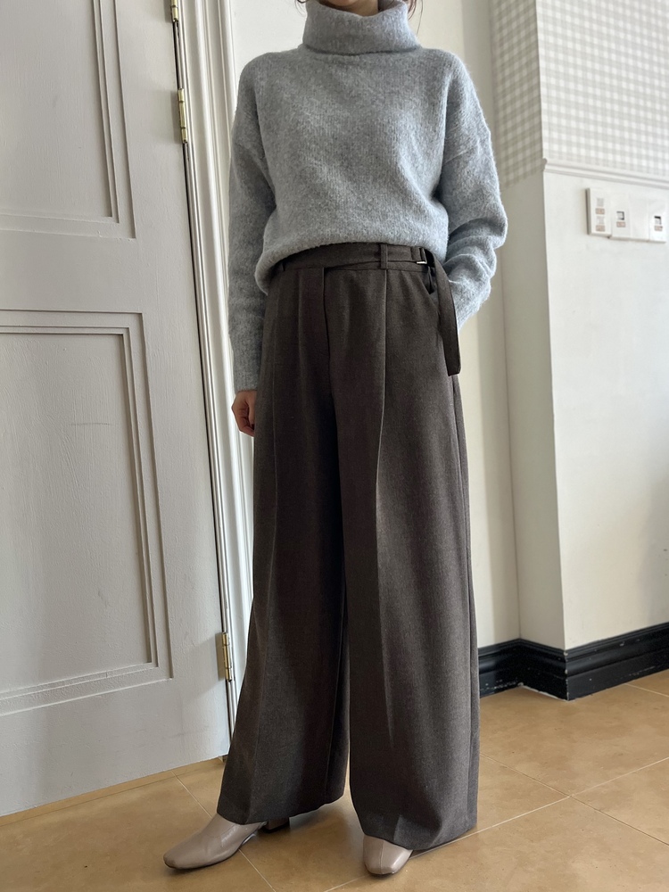 The Souffle Soft Sweater (Blue Grey)