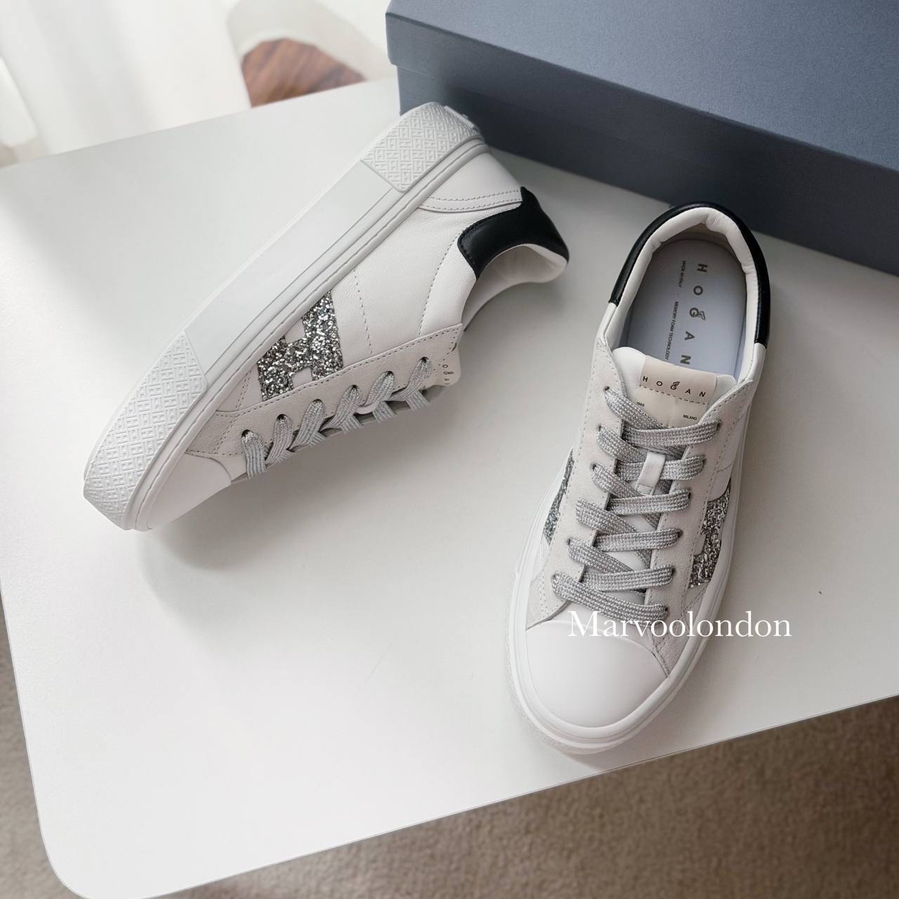 超易襯小白鞋  限時優惠✨新款🆕訂貨📮 Hogan Crosswind sneaker   Size 35/36/36.5/37.5-39/40