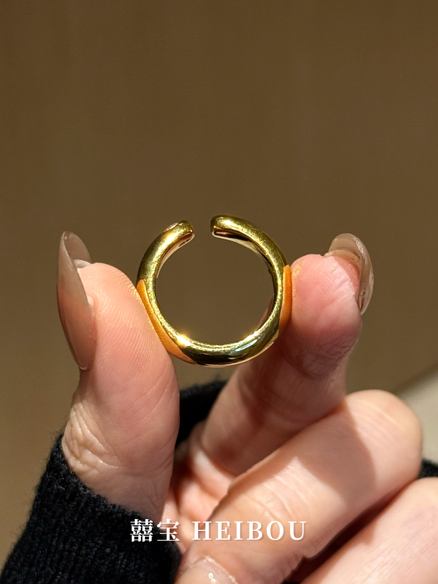 【6D镶嵌】点钻光面泥鳅背-戒指