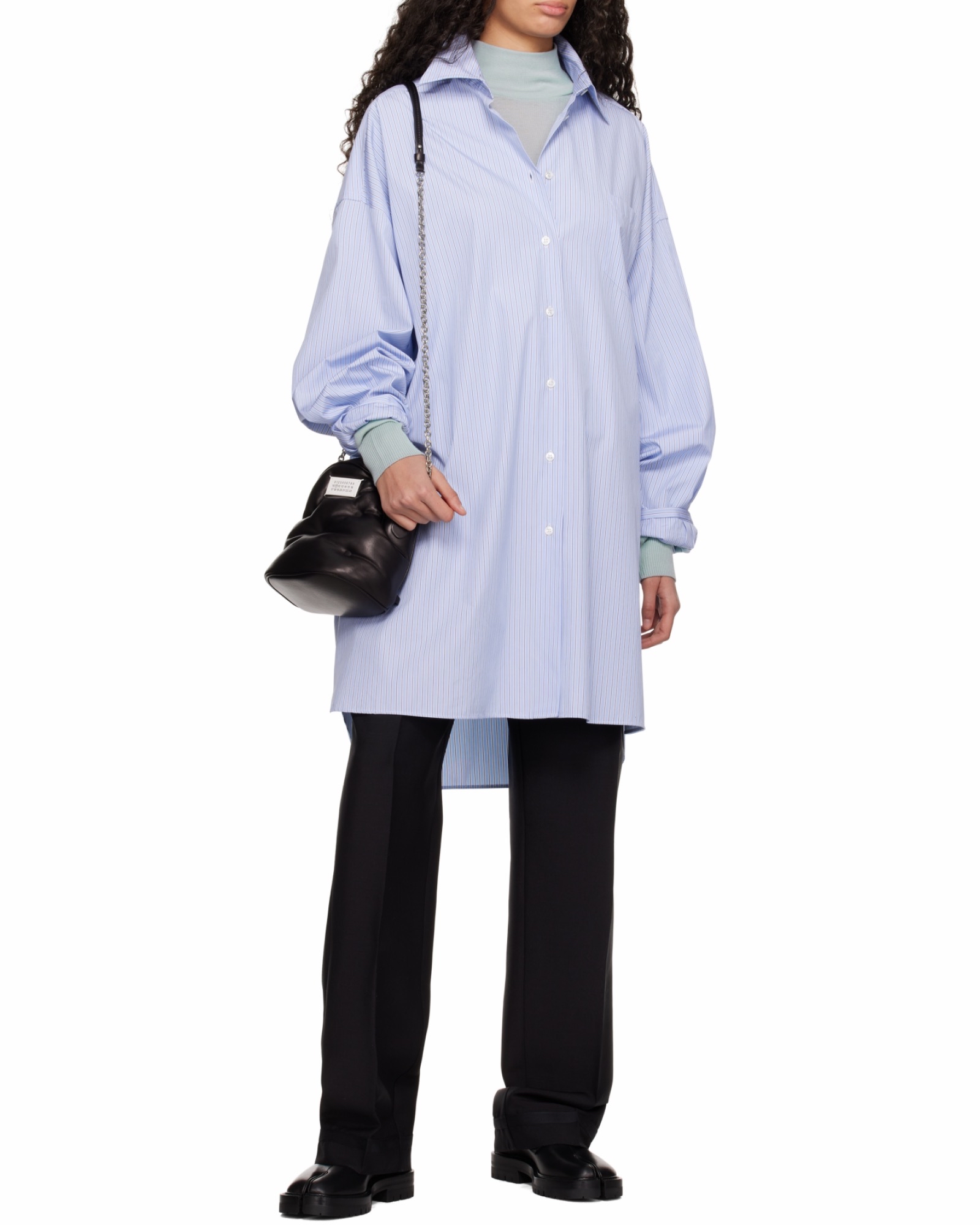 Maison Margiela 女士 數字logo襯墊雙肩包均碼碼17cm*12cm*21cm 