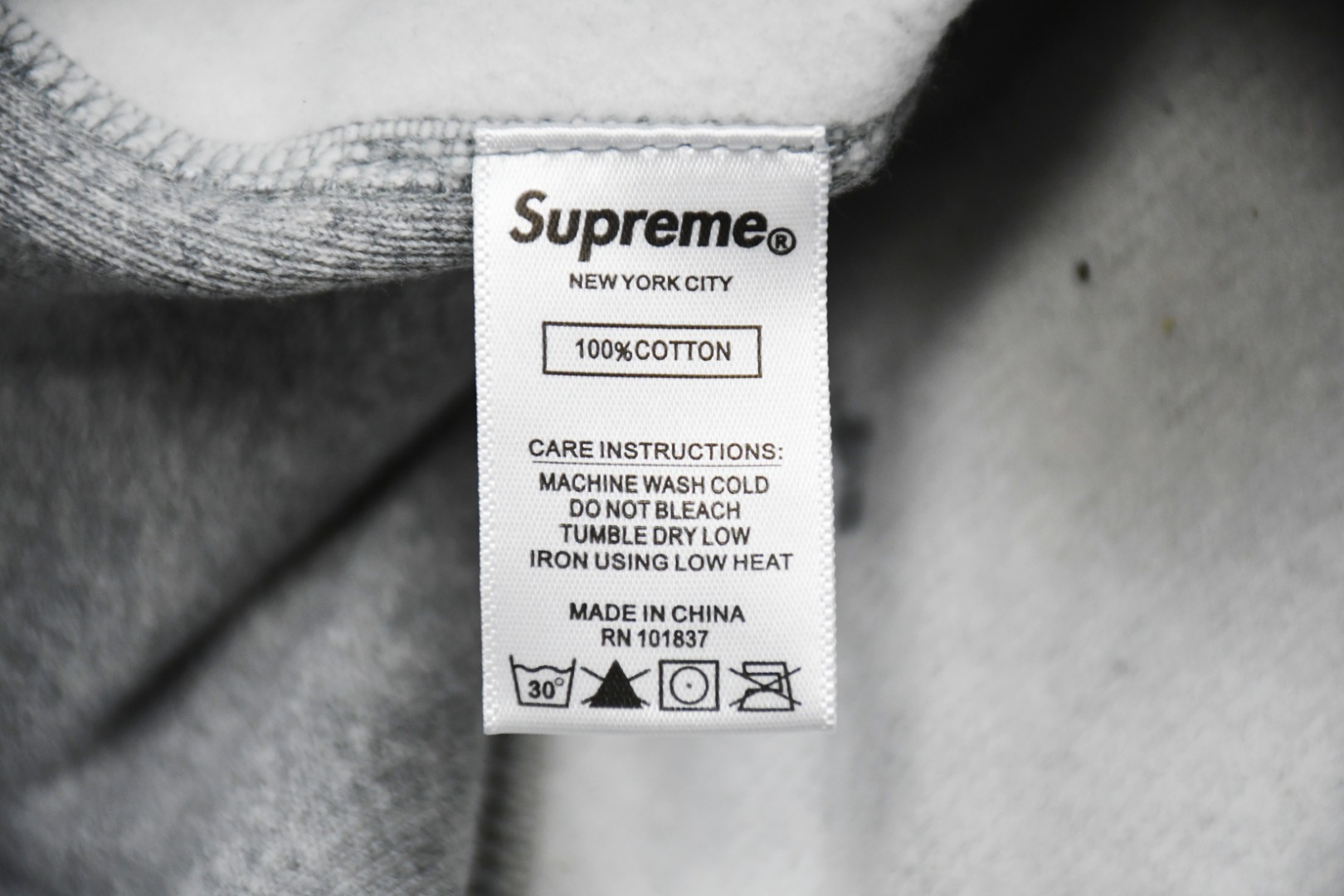 Supreme Cross Box Logo Hooded Sweatshirt