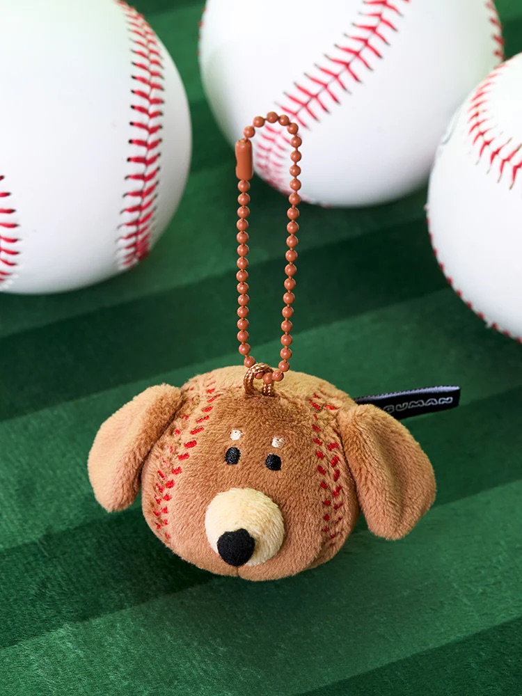 📦訂購 韓國代購 Line Friends JOGUMAN WOODY BASEBALL PLUSH KEYRING 棒球公仔鎖匙扣