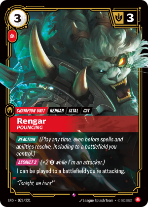 Spiritforged - Rare - Fury Rune (Set 2)