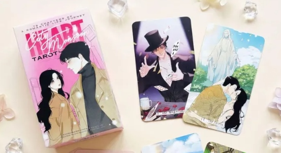 Heart City Monsoon Tarot PINK edition