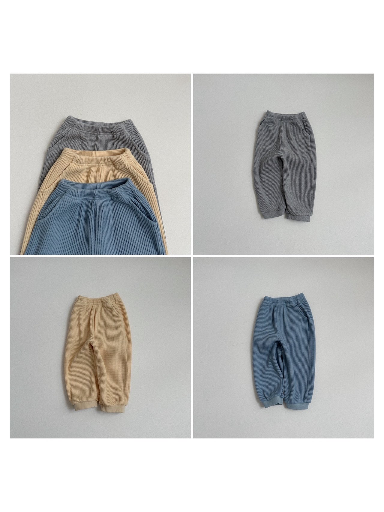 Digreen | flat waffle pants 